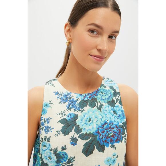 TUCKERNUCK Wild Zinnia Linen Elianna Tunic Top Size L NWT Retail $168 Tuckernuck - Picture 5 of 8